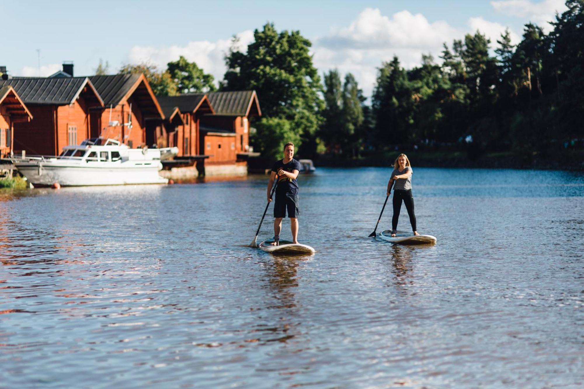 Runo Hotel Porvoo Extérieur photo Stand-up paddleboarding in Finland